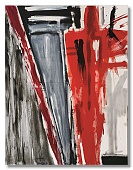 Červený anděl, 2010, 160x125 cm